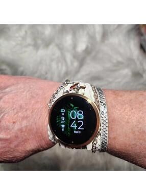 Gorgeous Snake & Chain Wrap Garmin GPS Watch Bracelet Strap 20mm